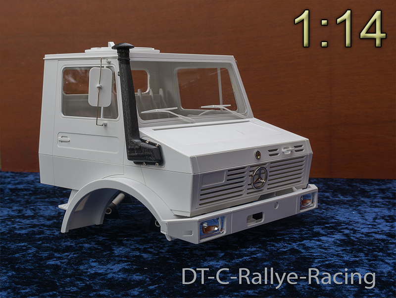 Unimog 435 U1300L BW Fahrerhaus 1:14 - DT-C-Rallye-Racing-Shop