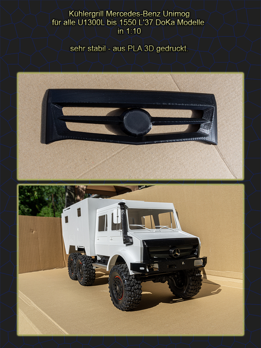 Kühlergitter Diederichs 1620040 Für Mercedes-benz